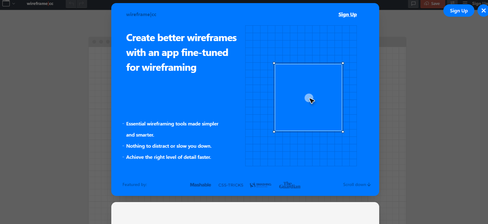 wireframe chrome extensions 